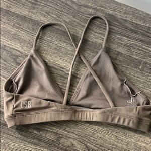 CSB Women's Tan Triangle Bralette